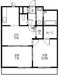 グレースコートV【2階】の間取り