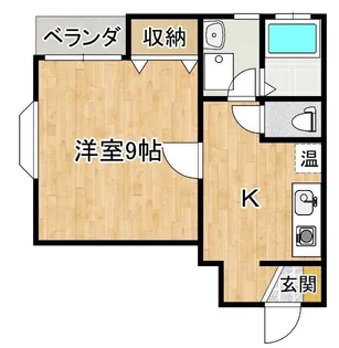 新潟県長岡市堺町【アパート】の間取り