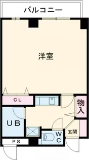 フローレス昭和町【3階】の間取り