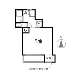 ソレイユ若里【2階】の間取り