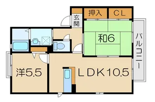 シャーメゾンVENT【2階】の間取り