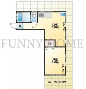東京都目黒区目黒4【マンション】の間取り