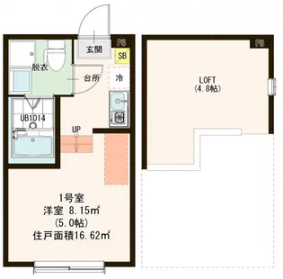 ハーモニーテラス竹の塚VI【1階】の間取り