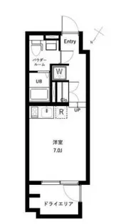 オーキッドレジデンス代々木 WESTの間取り