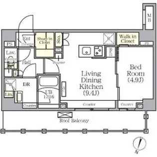 ARKMARK世田谷砧【5階】の間取り