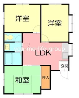 神奈川県秦野市西田原【アパート】の間取り