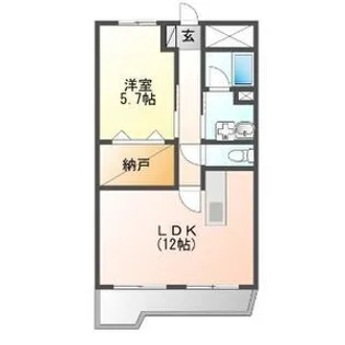 第一辻ビル【3階】の間取り