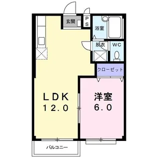 エルディム大塚【2階】の間取り