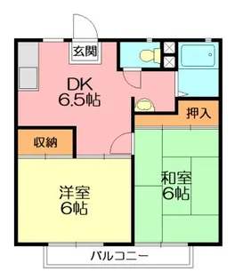 清山荘【2階】の間取り