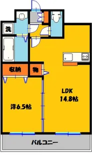 モアクレドール【8階】の間取り