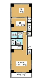 YKビル【3階】の間取り