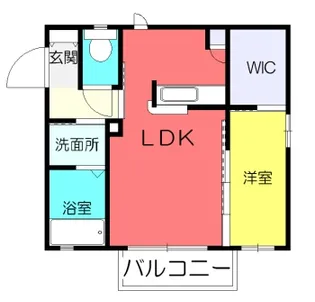 カーボグランデII【1階】の間取り