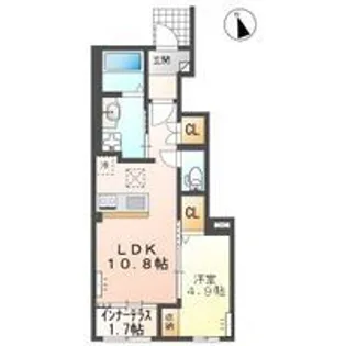 Sunmarina【1階】の間取り