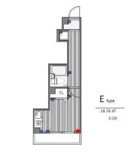 Hilltop B【1階】の間取り