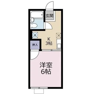 埼玉県さいたま市南区関1【アパート】の間取り