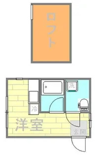 第2フタバハイツ【2階】の間取り