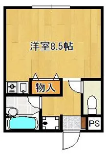 メープルハウス【1階】の間取り