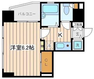ベスト本郷【8階】の間取り