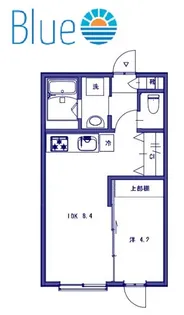 ブリッジ星川【1階】の間取り