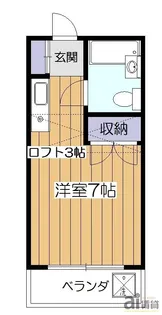 東京都小平市仲町【アパート】の間取り