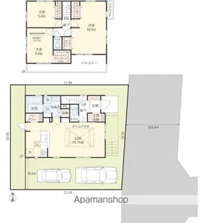 千葉県船橋市大穴北3【一戸建】の間取り