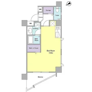 東京都大田区下丸子3【マンション】の間取り