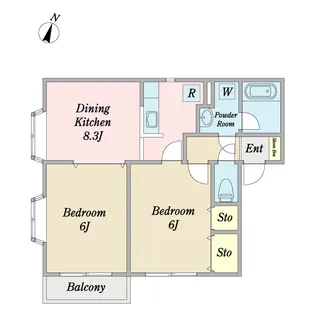 グラナート【1階】の間取り