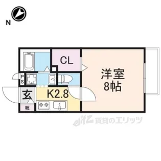 ユニハ【2階】の間取り