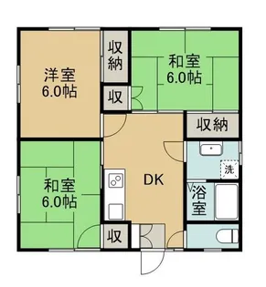 メゾン戸頭1【1階】の間取り
