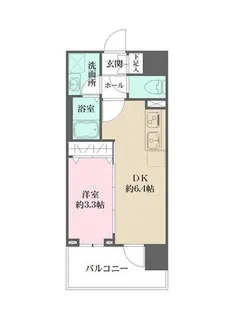 東京都台東区蔵前2【マンション】の間取り