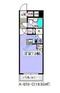 千葉県市川市新井1【マンション】の間取り