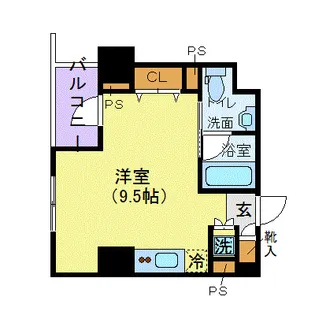 メゾン両国【5階】の間取り