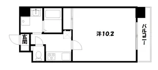 シードイン京都堀川【1階】の間取り