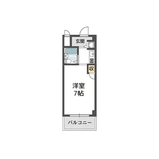 ジョイフル高槻大畑【3階】の間取り