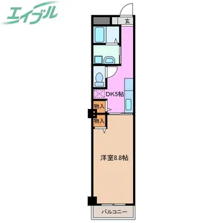 エーデル・モーデ【2階】の間取り