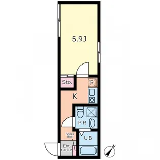 パークテラス大森【2階】の間取り