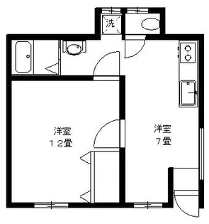 ソラナ【1階】の間取り