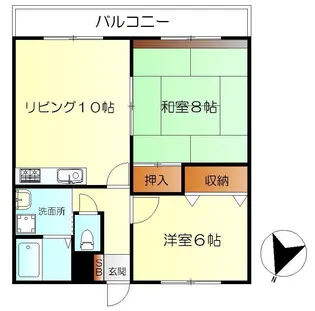 ノルド21【2階】の間取り