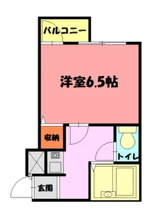 シーサイドマンション【2階】の間取り