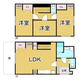 ベルエアー武庫之荘の間取り