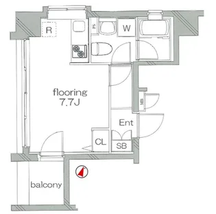 ザ プレミアムスイートヨコハマ【10階】の間取り