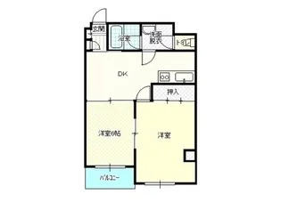 ガーデンパレス【2階】の間取り