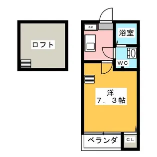 Loft5志賀本通【1階】の間取り