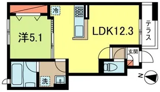 ALIVIO.(アリビオ)【1階】の間取り