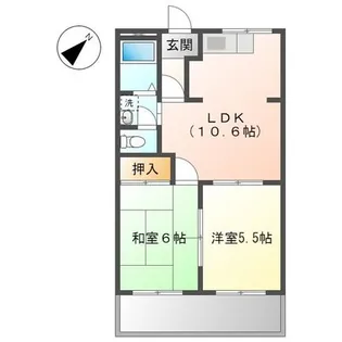 グランシャリオ【2階】の間取り