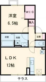 エターナルガーデン【1階】の間取り