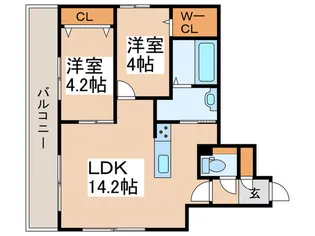 TRUTH HOME129【5階】の間取り