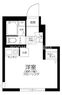 東京都新宿区西落合4【アパート】の間取り