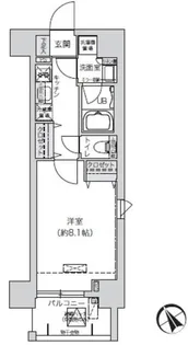東京都豊島区駒込1【マンション】の間取り