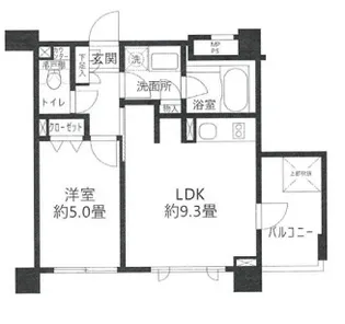 クリオ渋谷ラ・モード【2階】の間取り